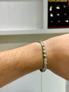 golden Polish 925 silver bracelet
