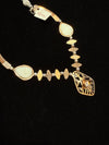 Rose gold 925 silver necklace