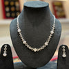 White CZ Stones 925 Necklace