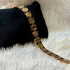 rose gold with enamel 925 silver bracelet