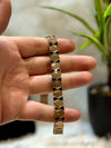 rose gold with enamel 925 silver bracelet