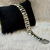 Matt polish 925 sterling silver bracelet